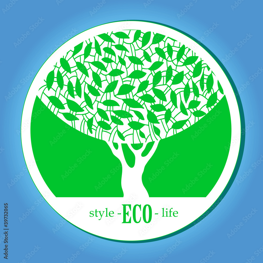 Obraz premium Eco life.