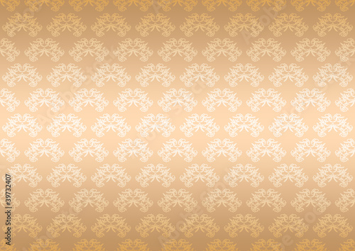 Seamless pattern wallpaper floral bright