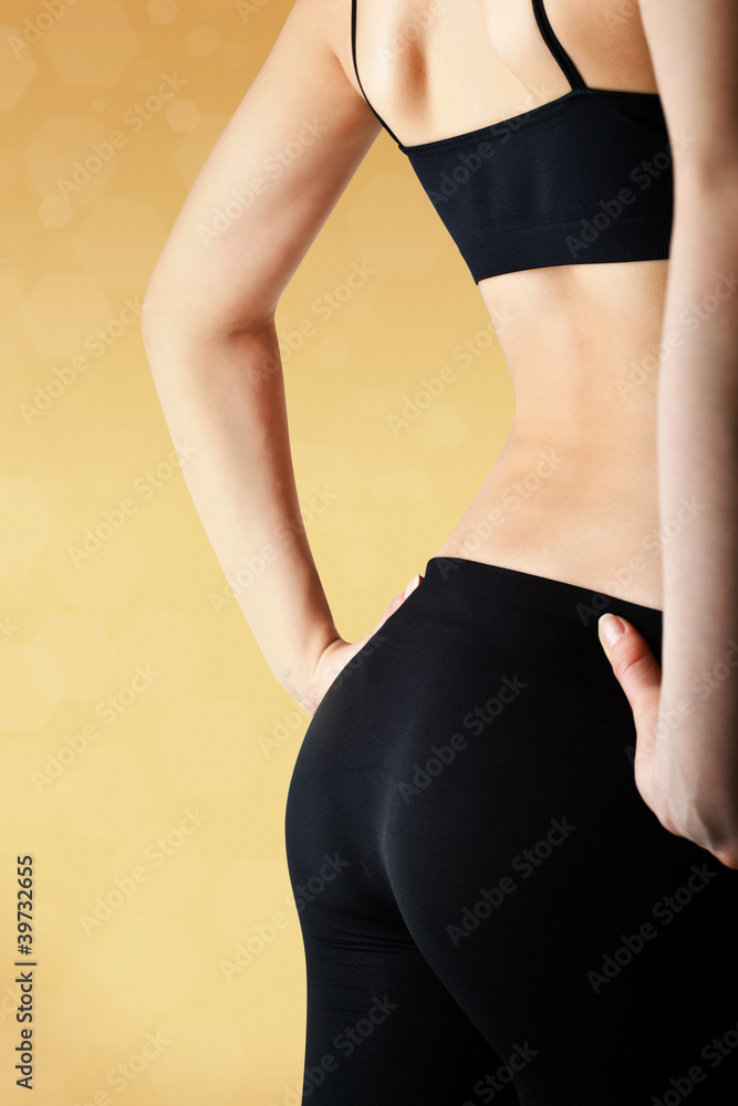 Fototapeta premium Women's sports shape