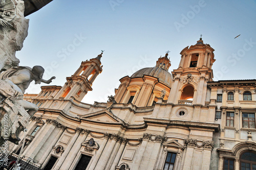 Piazza Navona, Santa Agnese in Agone - Roma photo