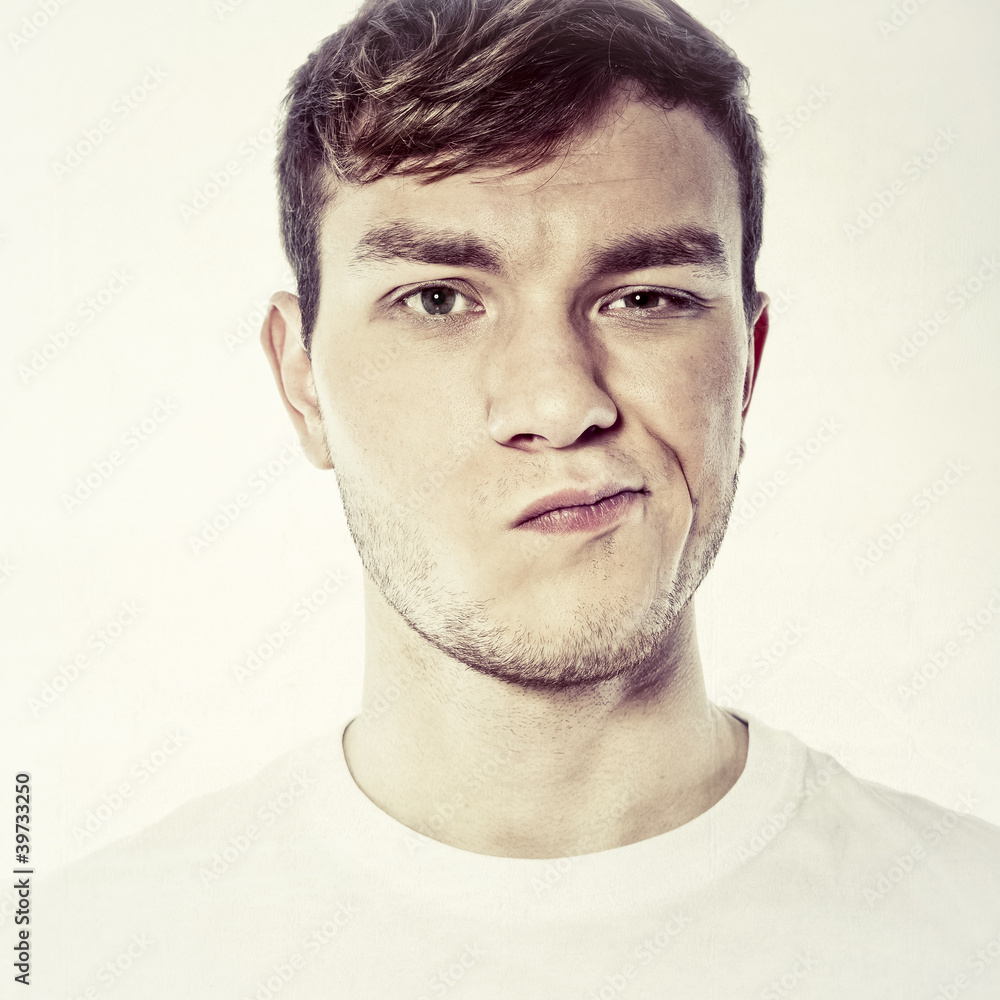 Fototapeta premium unhappy man