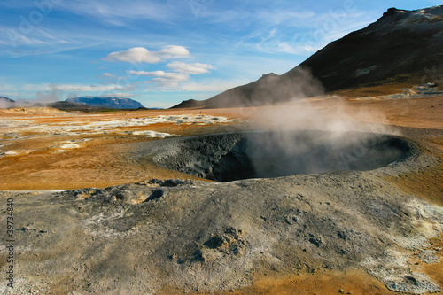 Geothermal activity, Iceland