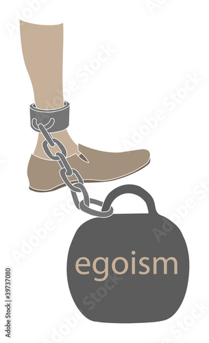 egoism impedes to the person