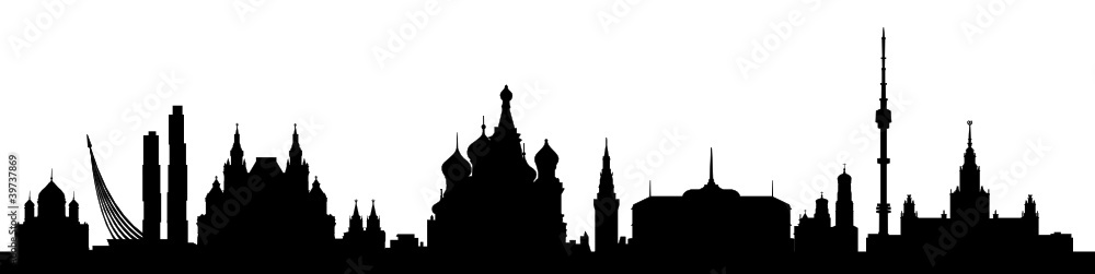 Moskauer Skyline
