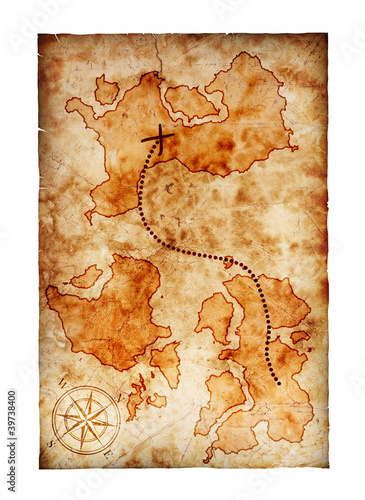 old treasure map