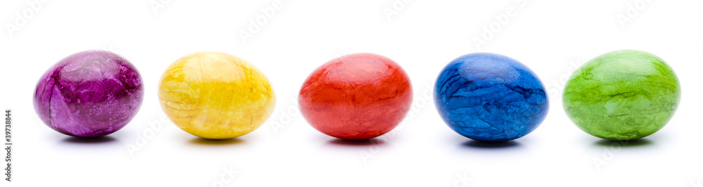 Fototapeta premium Bunte Ostereier