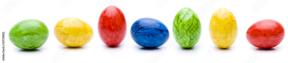 Fototapeta premium Bunte Ostereier