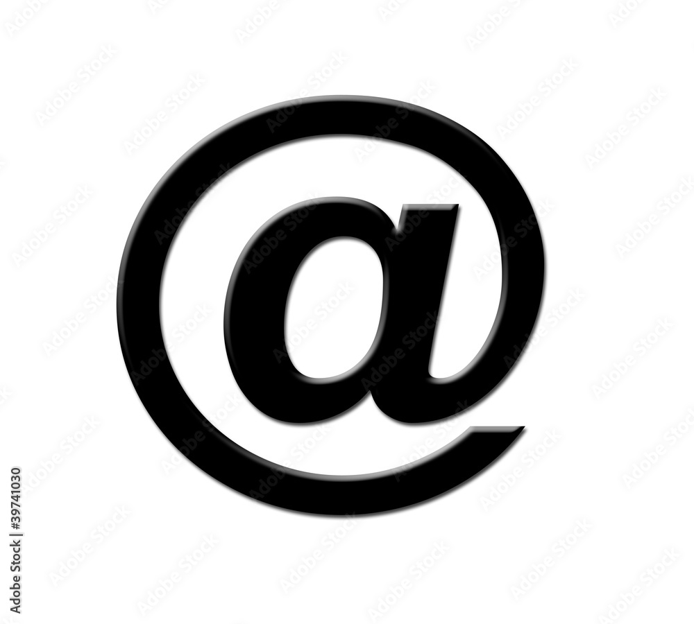 Black mail symbol Black mail symbol