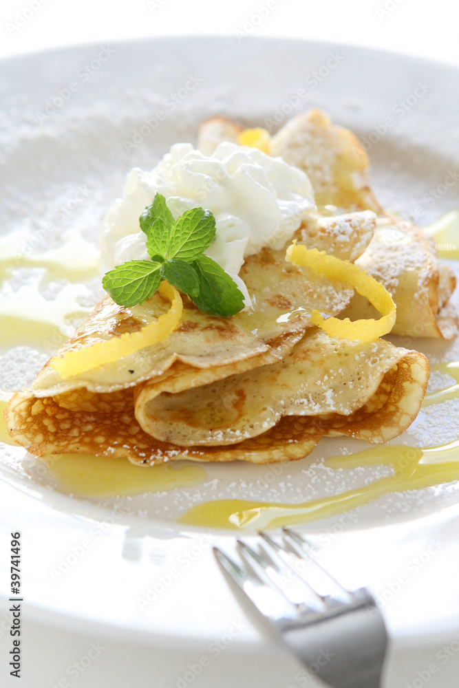 Lemon Citrus Crepes Lemon Citrus Crepes