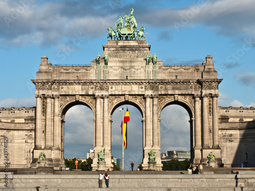 Triumphal Arch, Parc du Cinquantenaire, Brussels, Belgium