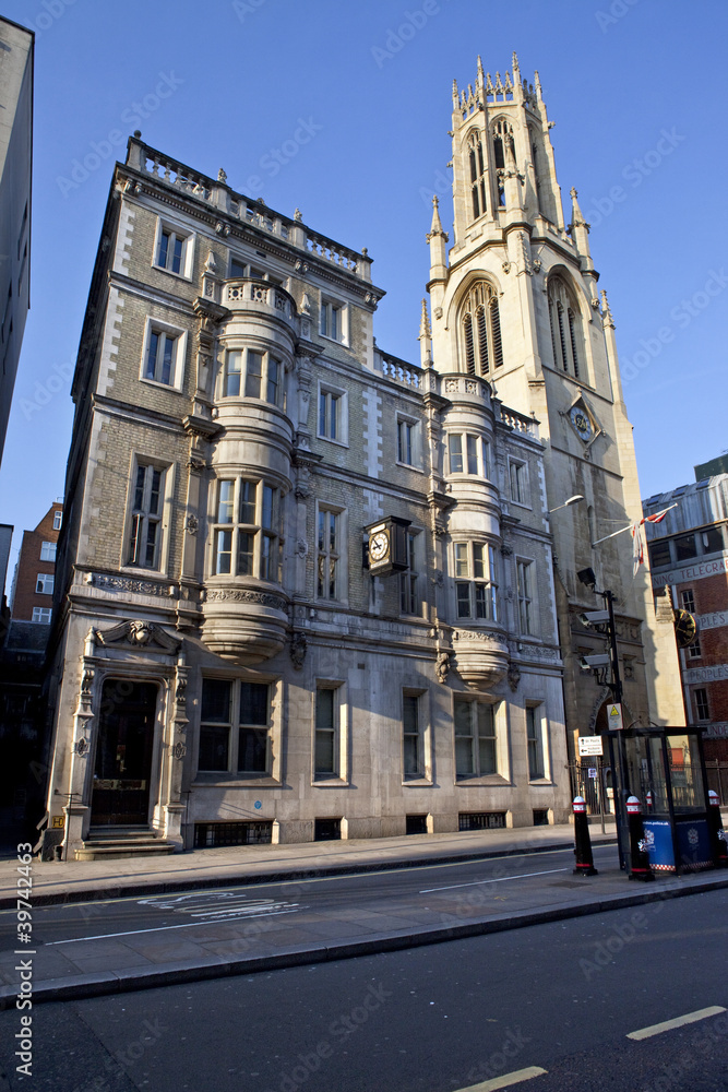 St Dunstan-in-the-West Church in London