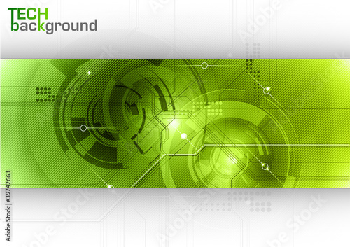 tech background