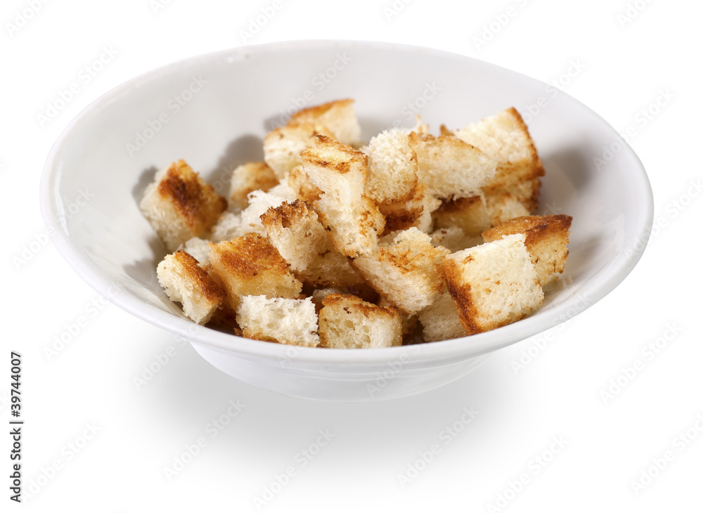 Crispy croutons Crispy croutons