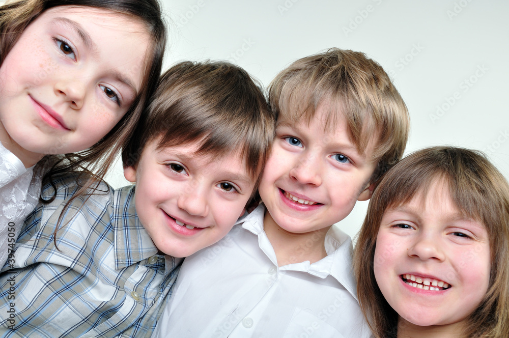 happy schoolmates girls and boys friends happy schoolmates girls and boys friends