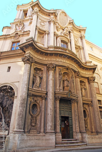 Rome Saint Carlo Quattro Fontane church © claudiozacc