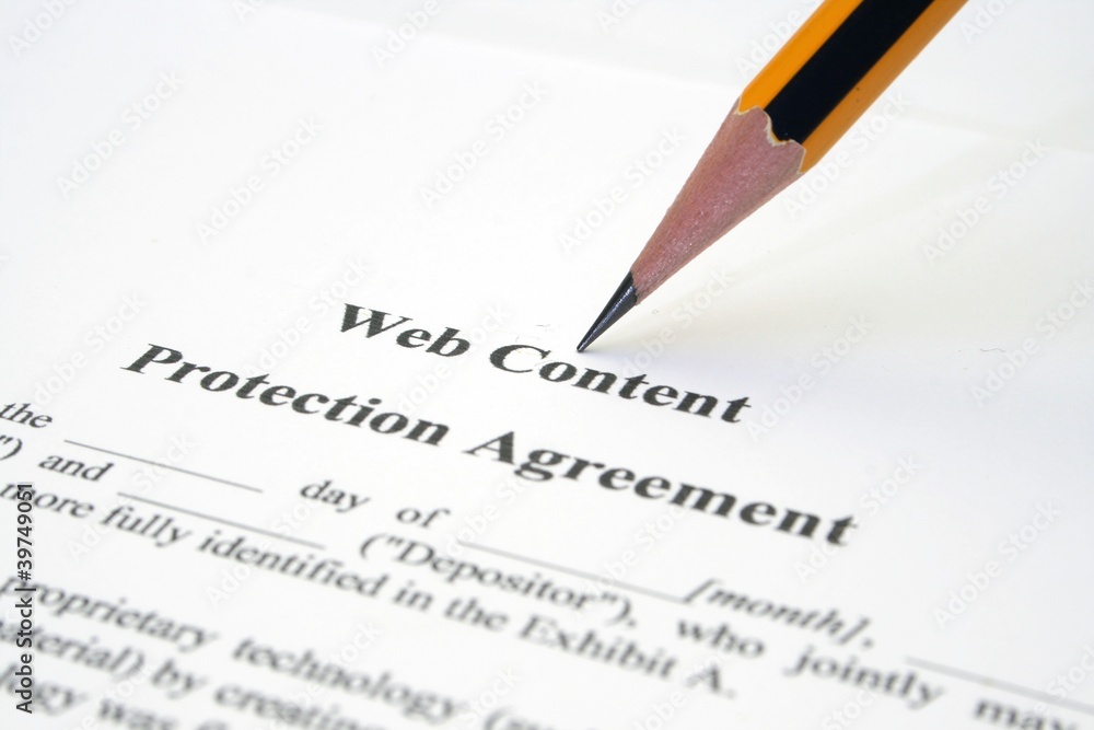 Web protection agreement Web protection agreement