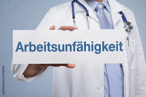 Arbeitsunfähigkeit