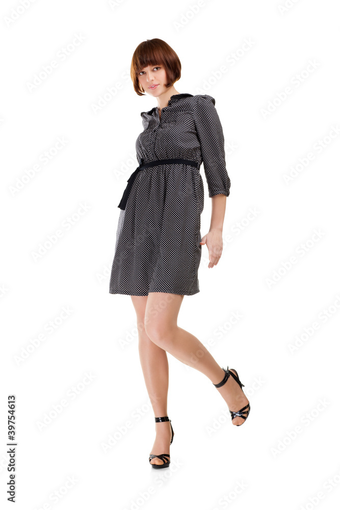 Full length portrait of a confident young female Full length portrait of a confident young female