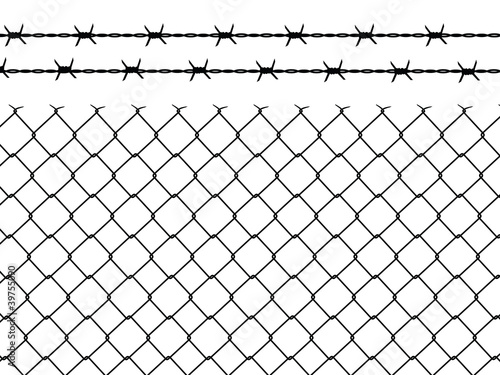 Wire fence