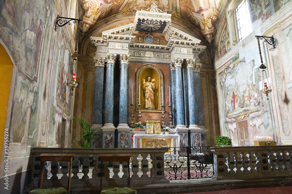 Cathedral. Bobbio. Emilia-Romagna. Italy.