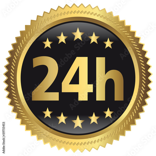 24h - Service rund um die Uhr - Gold