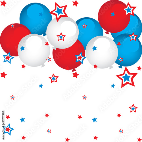 stars and balloons