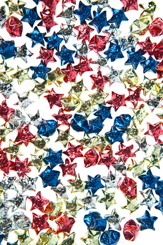 Paper star background