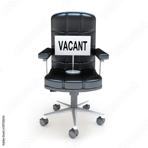 Konstfotografi Vacant chair