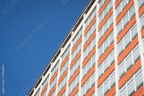 Картината върху платно Architecture concept - administrative building no. 21, Zlin