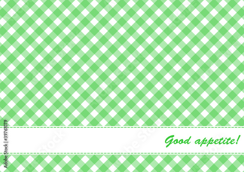 Tovaglia Verde Uk. -Fast Food