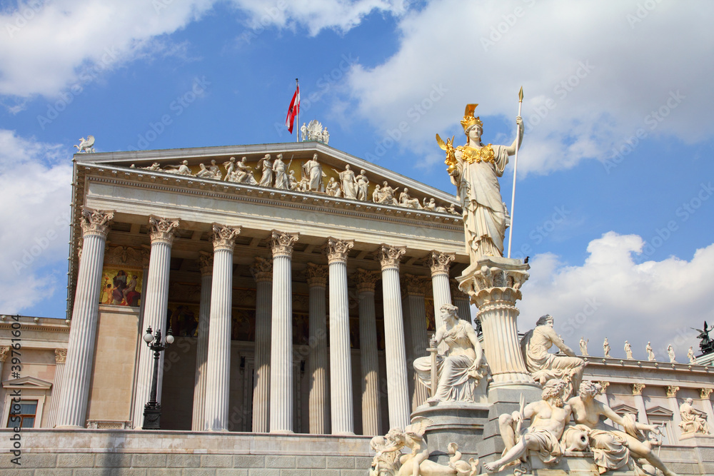 Austria - parliament building in Vienna