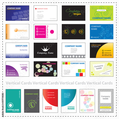 22 business cards