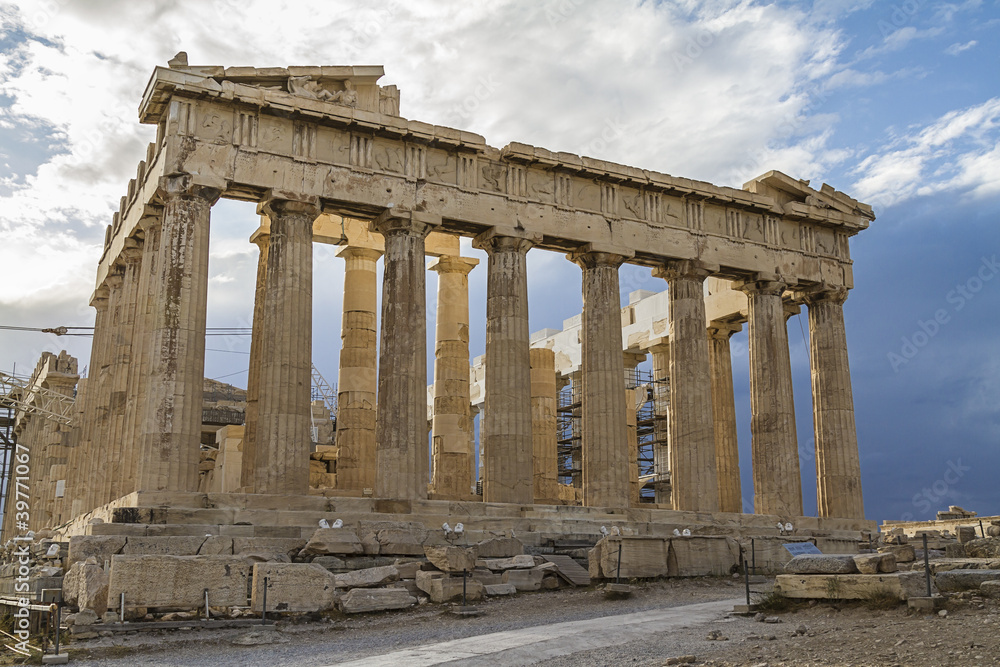 Parthenon in Greece