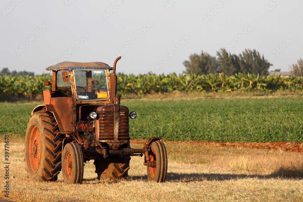 Obraz premium Traktor