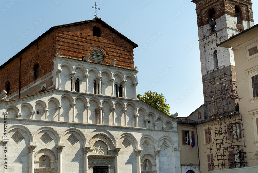 Church in Lucca Tuscany Italy