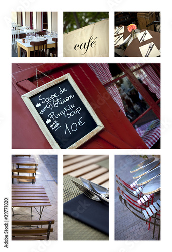 Bistrot, café, terrasse, restaurant, brasserie, bar