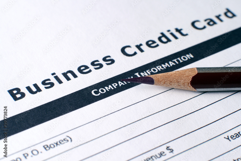 Credit card application Credit card application