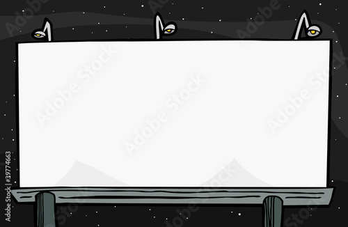 Billboard At Night
