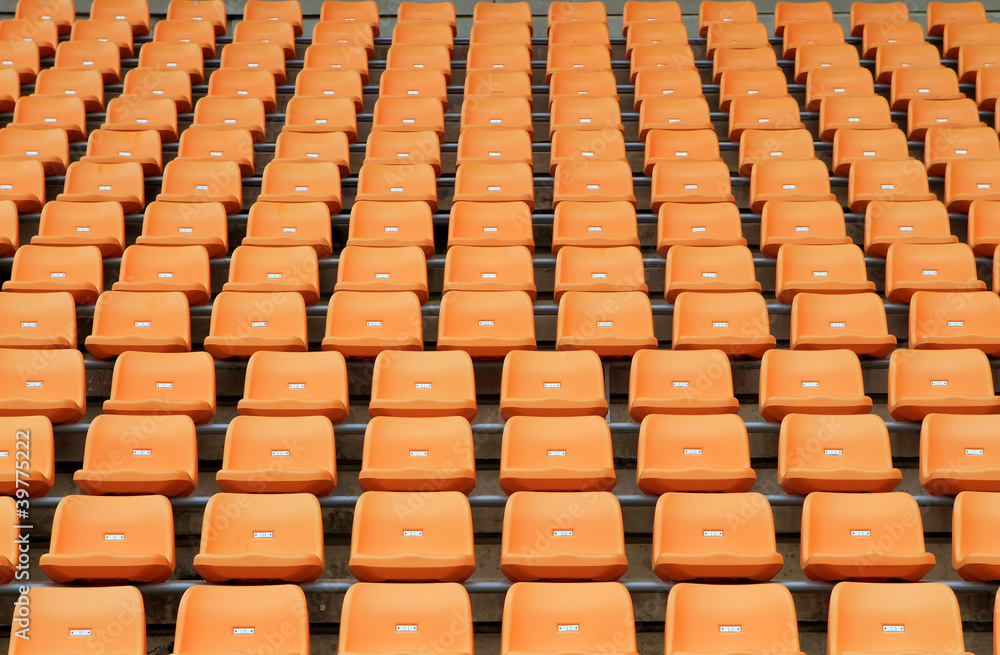 Naklejka premium Stadium Chair .