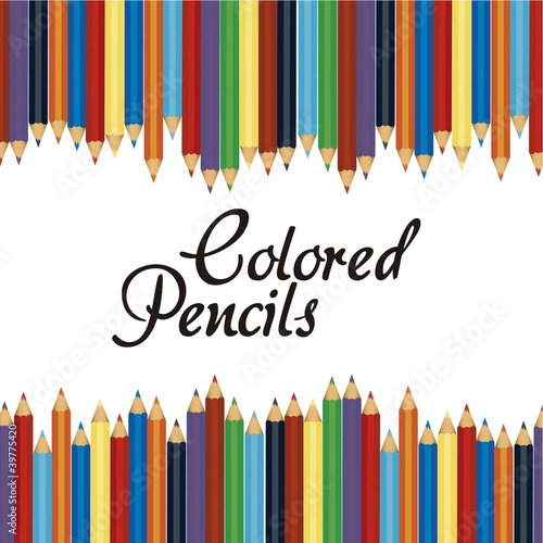 Colored pencil bakcground