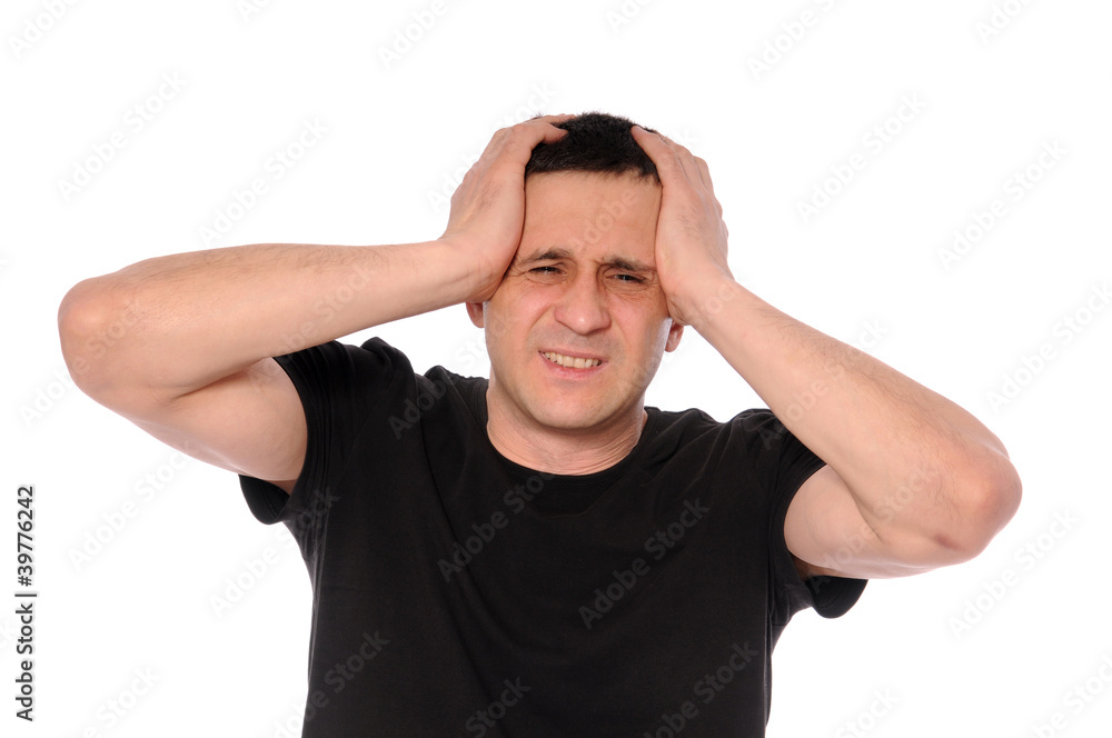 Naklejka premium headache