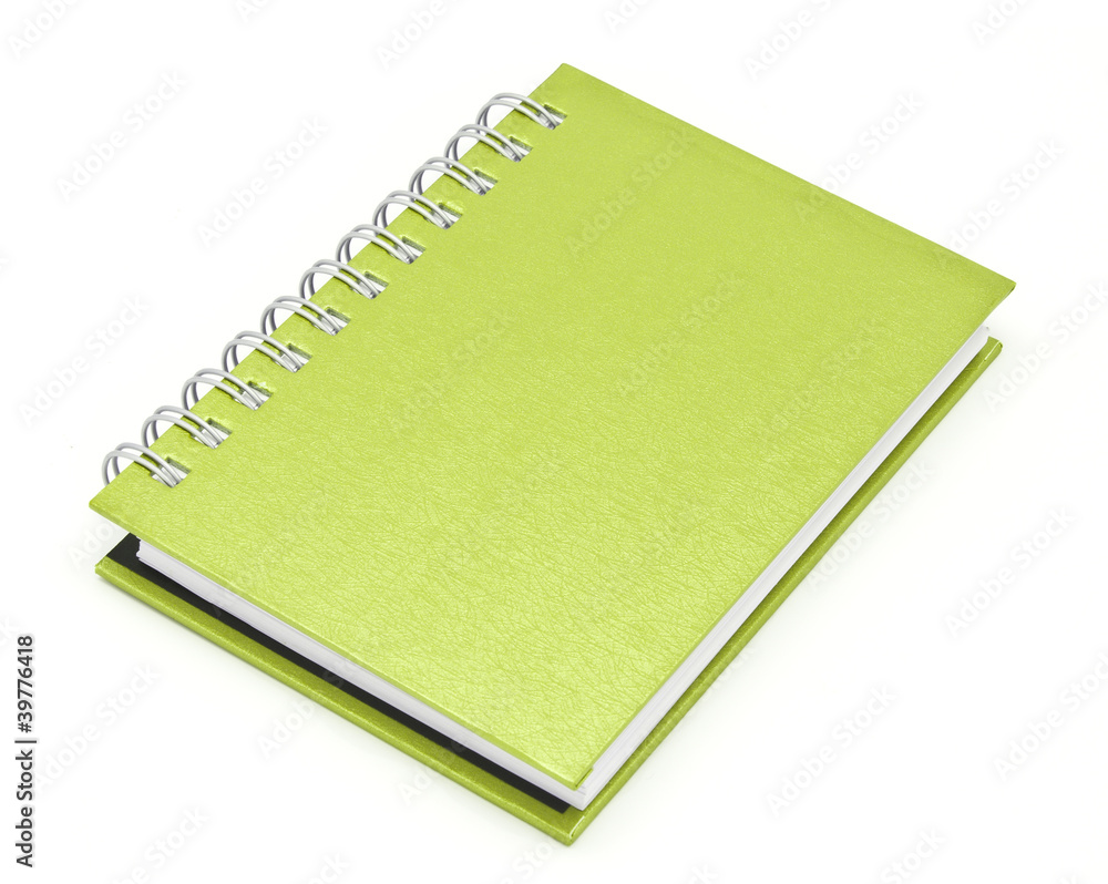 stack of ring binder book or green notebook stack of ring binder book or green notebook