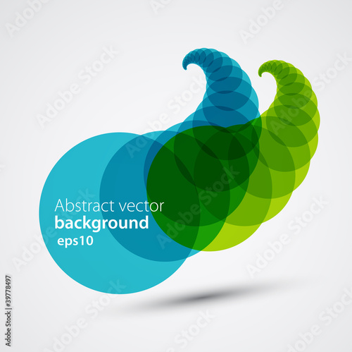 Abstract Retro Background. Vector