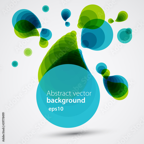 Abstract Retro Background. Vector