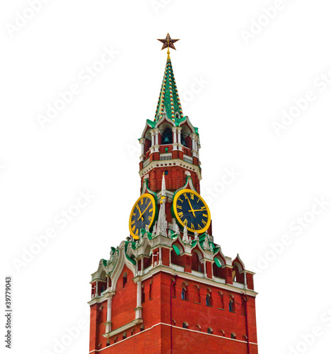Moscow Kremlin isolated