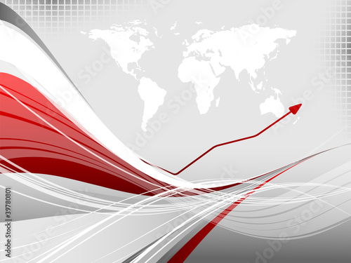 world statistic backdrop. Eps10