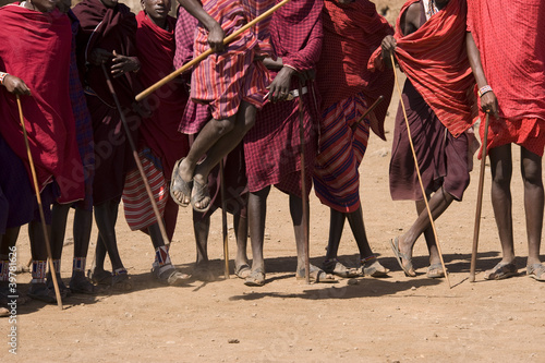 Masai jumping dance