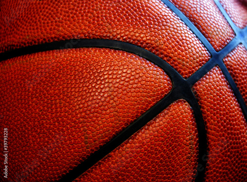 Bilde på lerret Old Leather Basketball