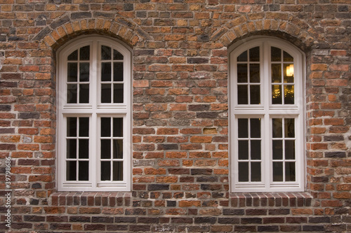 Obraz na płótnie Backsteinhaus w salonie