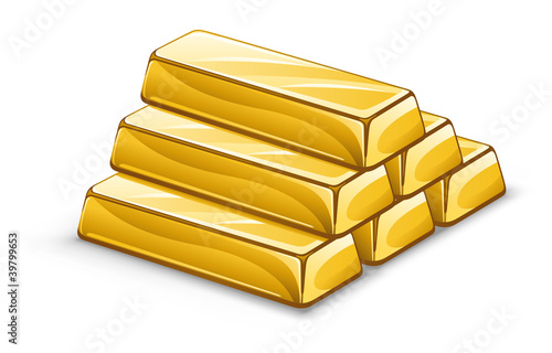 Gold ingots